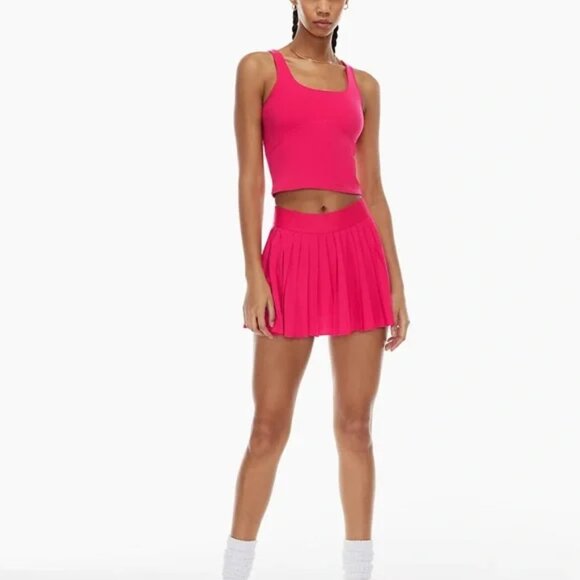 Aritzia TNAction TNA move Tennis Pro Micro Skirt Hypno Pink Size Small - Picture 2 of 6